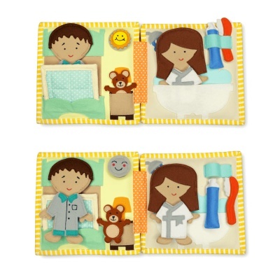 Lar Doce Lar | Livro Sensorial | Quiet Book