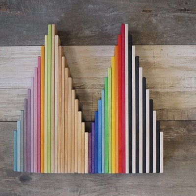 Placas de Construção Arco-Íris | Grimm's