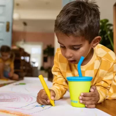 Copo Infantil 295ml + Tampa e Palhinha | Klean Kanteen