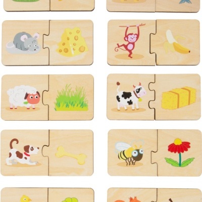 Alimenta os animais | Puzzle de Peças