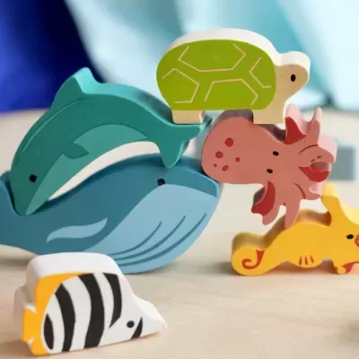 Animais Marinhos de Empilhar | Mentari Toys