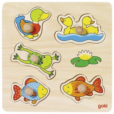 Puzzle de Encaixar Lago - Goki