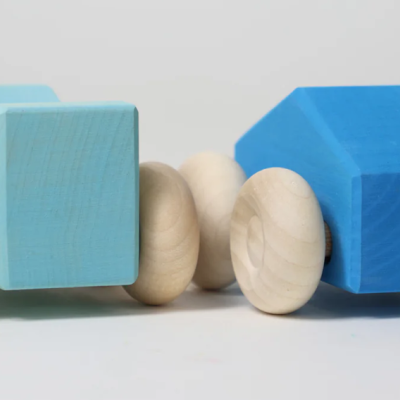 Carro empilhável azul| Grimm's Carro empilhável azul| Grimm's