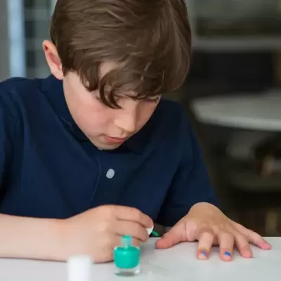 Set de 3 Vernizes + Lima | Verde, Azul e Violeta