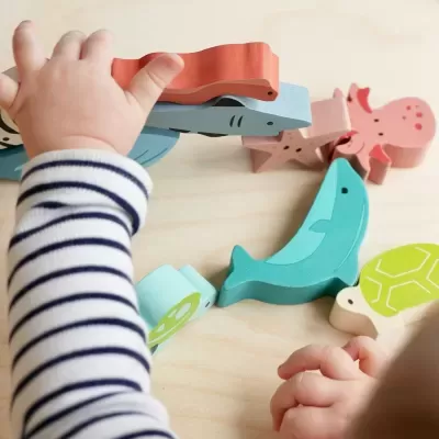 Animais Marinhos de Empilhar | Mentari Toys