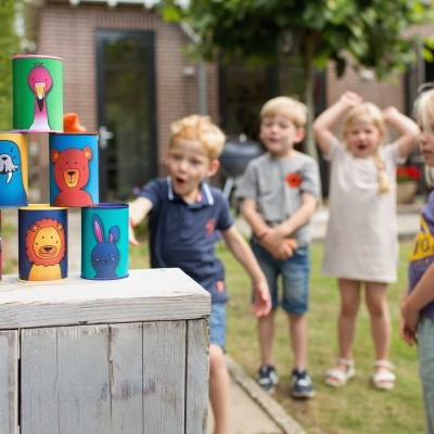 Jogo das Latas | Versão Animais | BS Toys