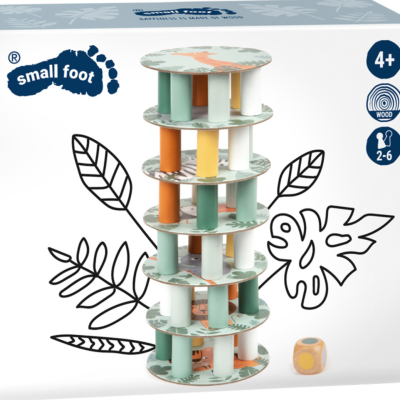 Jenga do Safari | Torre oscilante | Small Foot Jenga do Safari | Torre oscilante | Small Foot