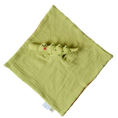 Crocodilo| Doudou Algodão Orgânico