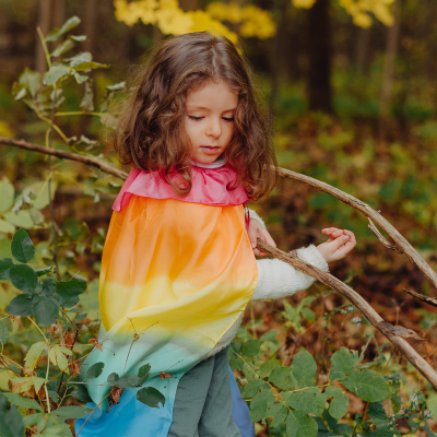 Capa Arco-Íris | Sarah's Silks