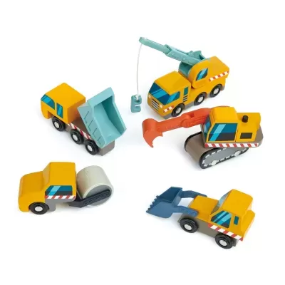 Carros de construção | Tender Leaf Toys