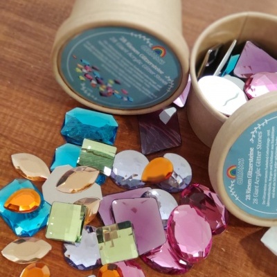 XXL Pedras Coloridas Acrílicas | 28 peças XXL Pedras Coloridas Acrílicas | 28 peças