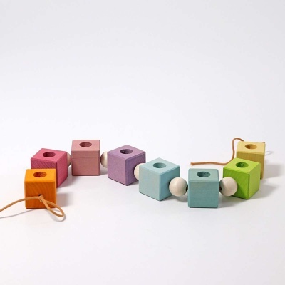 Cubos Candelabros de Aniversário Colorido | Grimm's