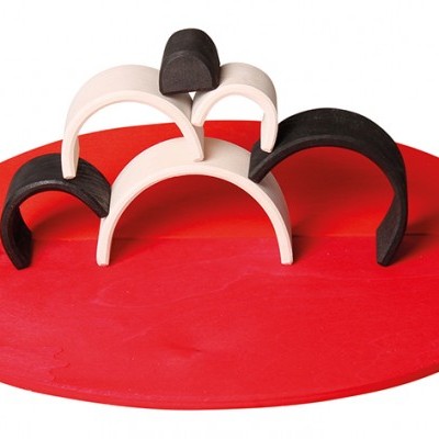 Arco-Íris Preto e Branco pequeno | Grimm's