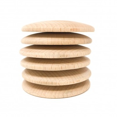 6 discos Naturais Peças Soltas