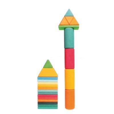 Set de Construção Cores e Formas Parte 1| Grimm's