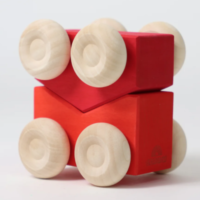 Carro empilhável vermelho | Grimm's