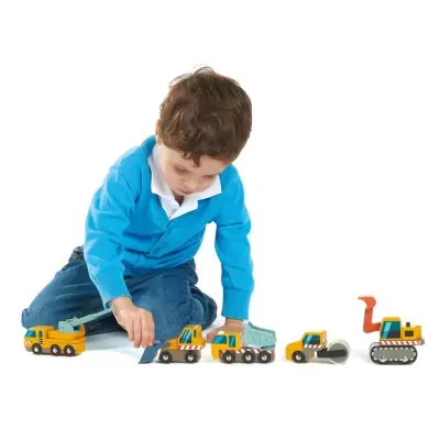 Carros de construção | Tender Leaf Toys