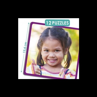 Puzzles Crianças Felizes do Mundo | Akros