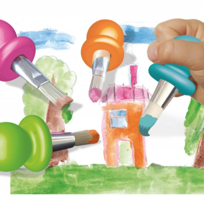 Meu primeiro set de pinceis | Créa Lign