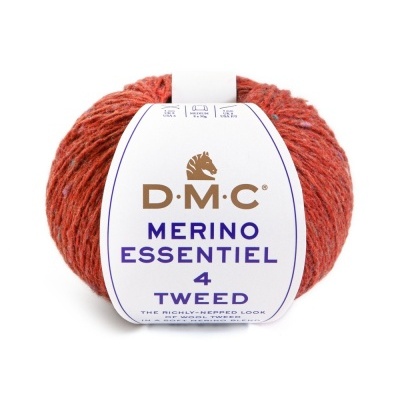 Novelo de lã D.M.C Merino Essentiel 4 Tweed cor 907