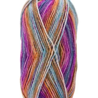 Novelo de fio multicolorido Cor 477