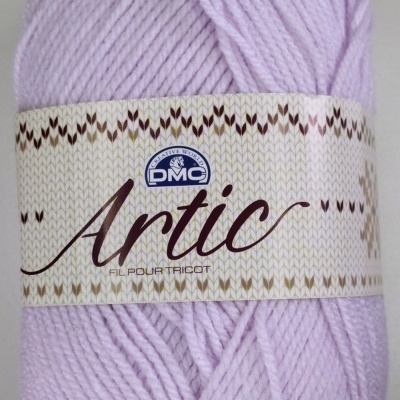 Novelo de fio lilás claro DMC Artic Cor 16