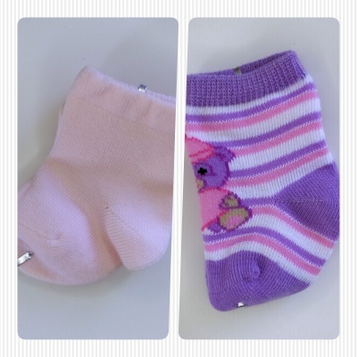 Meias recém nascido