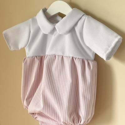 Fofo riscas - rosa bebé