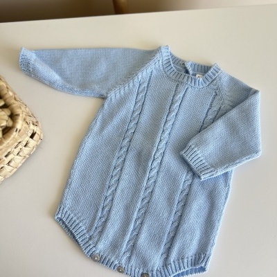 Fofo Trança Frente – Azul Bebé