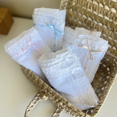 Fralda Bordado Inglês