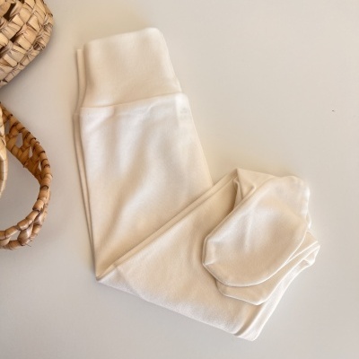 Calças Interiores Azul bebé e Creme