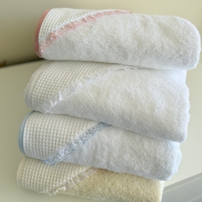 Toalhas de Banho Bordado inglês