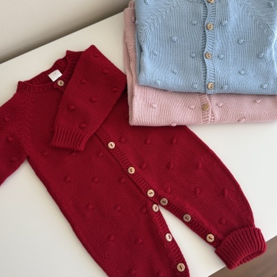 Conjunto Macacão Pipocas