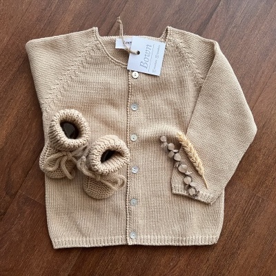 Casaco Botões Madre Pérola