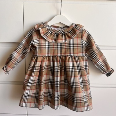 Vestido Xadrez Castanho