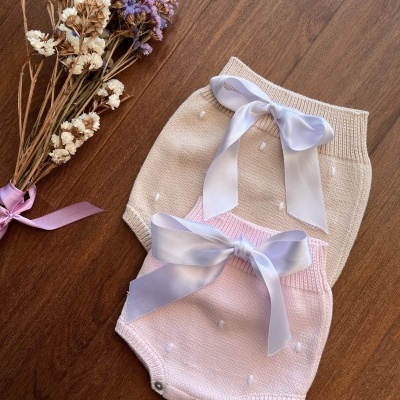 Tapa-Fraldas pipoca e Laço