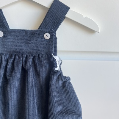 Fofo Bombazina Azul Marinho