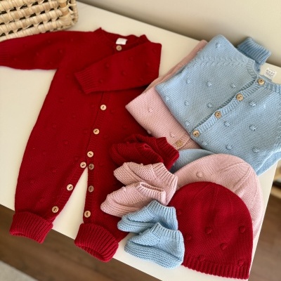 Conjunto Macacão Pipocas