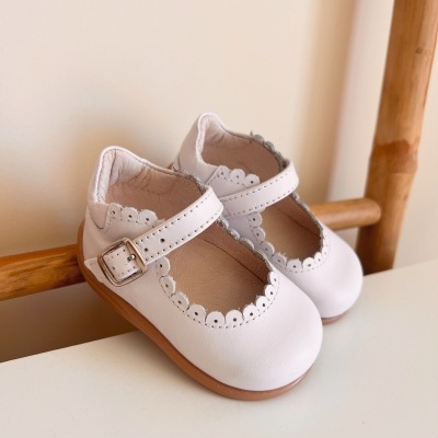 Sapato com Fivela – Branco (17-34)