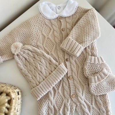 Conjunto de malha Macacão