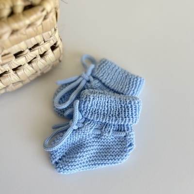 Carapins Botinha – Azul Bebé