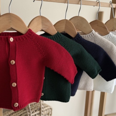 Casaco Botão de Madeira