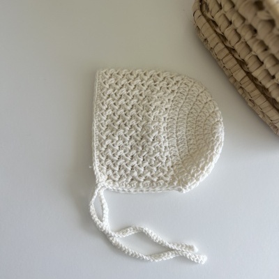 Touca - Croché - Pérola