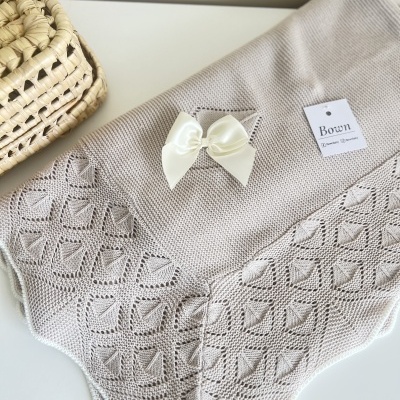 Manta malha quentinha