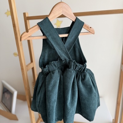 Vestido Bombazina Verde