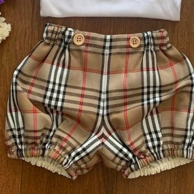 Bloomers/ Calções Padrão Burberry´s