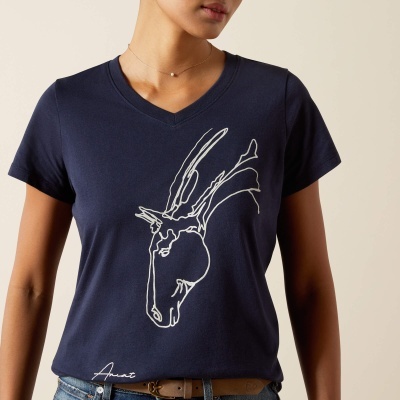 T-Shirt de Senhora ARIAT Hay Girl