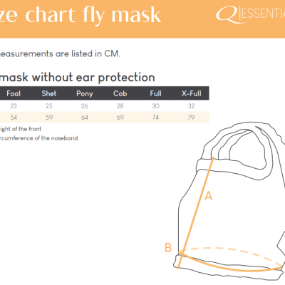 Máscara Anti-moscas s/ Orelhas QHP