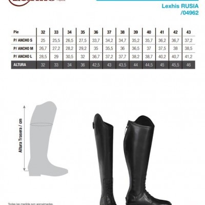 Botas Sintéticas LEXHIS "Rusia"