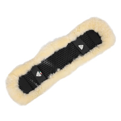 Protecção de Cilha Curta ACAVALLO Shaped Gel & Sheepskin